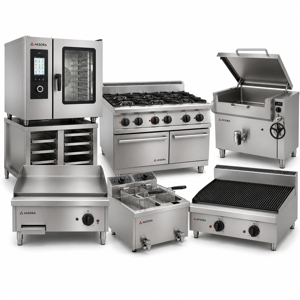 Équipements de cuisson professionnelle pour cuisines CHR