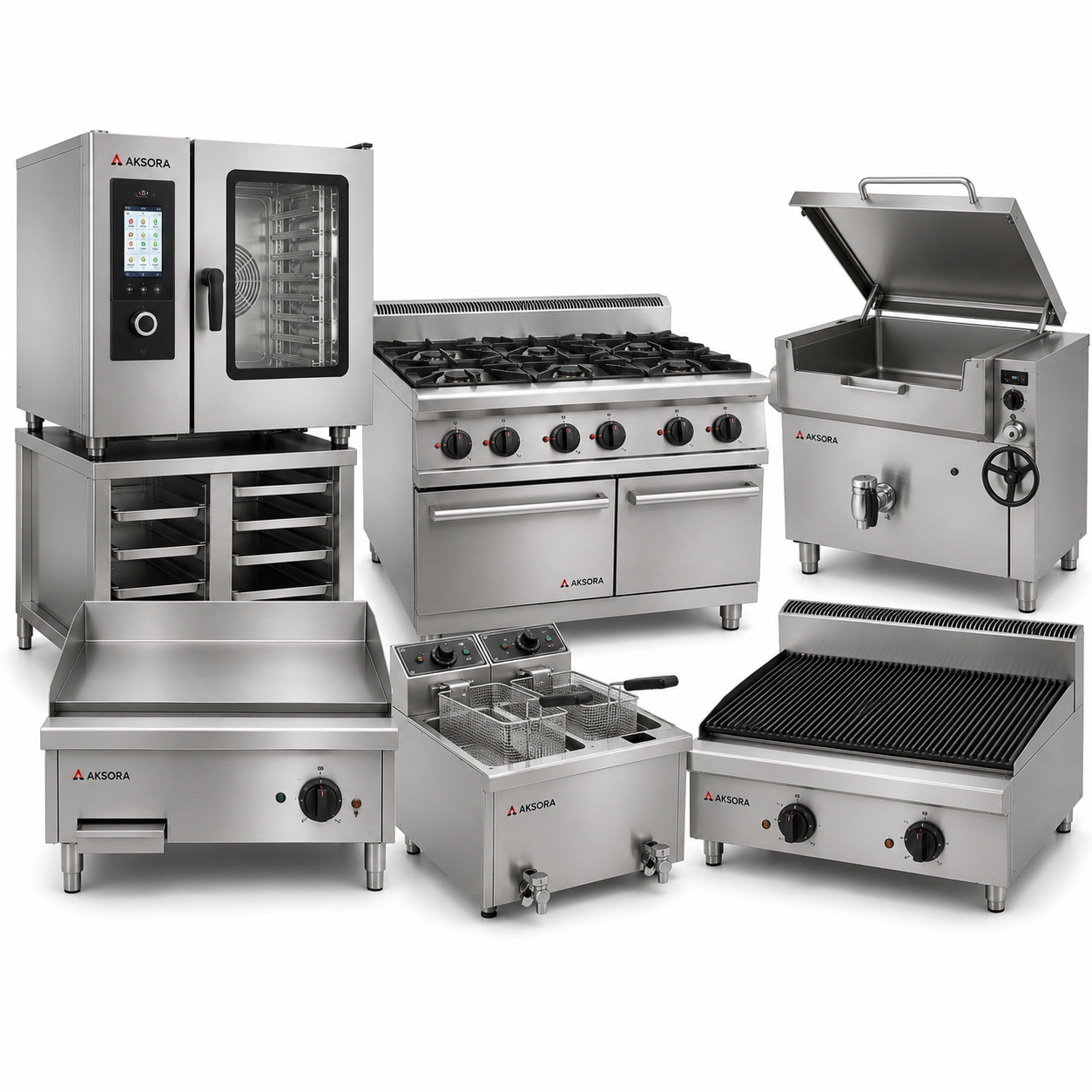 Équipements de cuisson professionnelle pour cuisines CHR