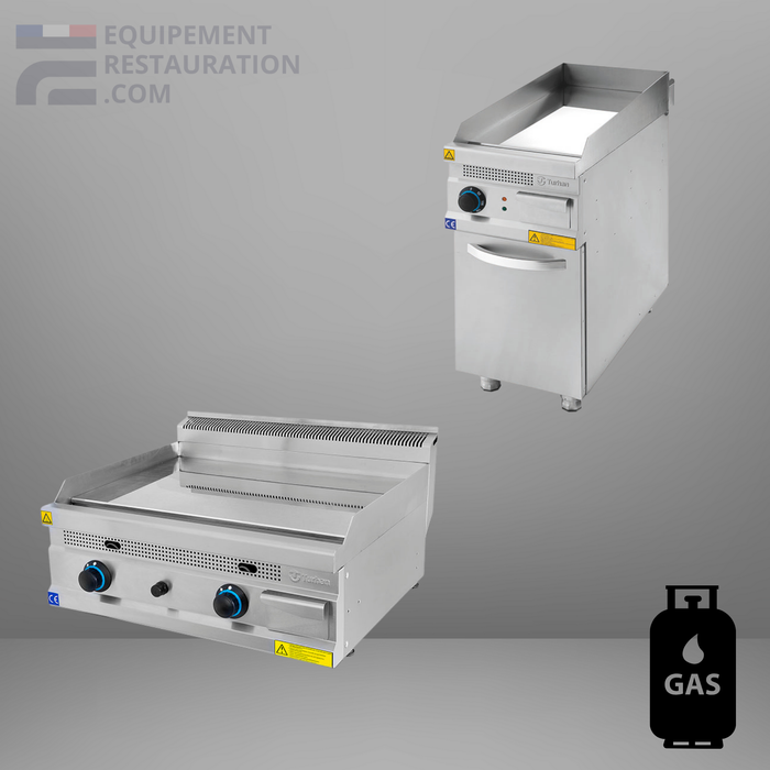 Plaque de cuisson lisse à gaz