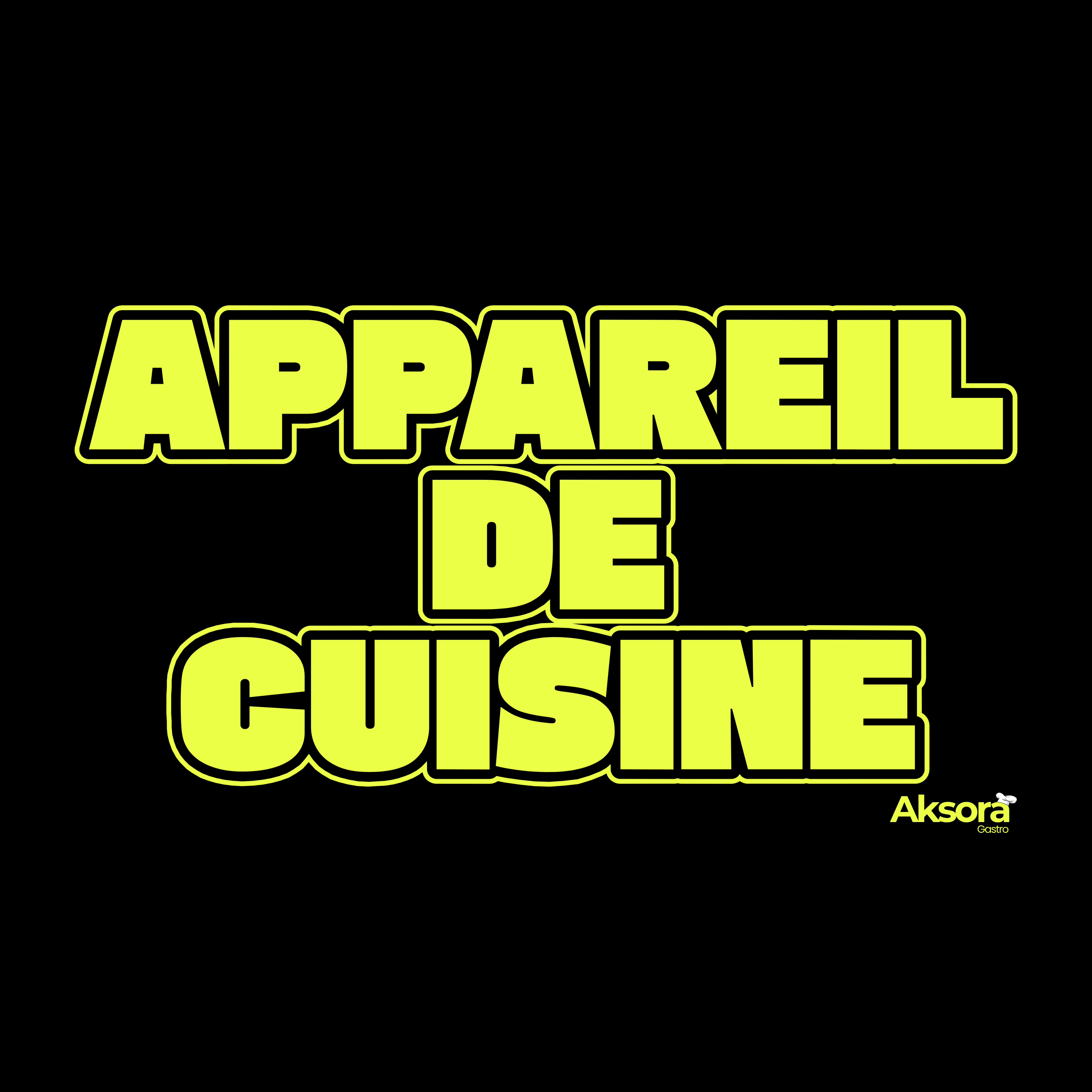 APPAREIL DE CUISINE
