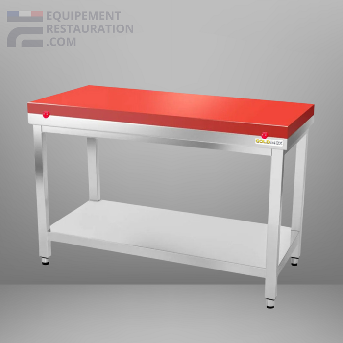 Tables de travail avec planche à découper