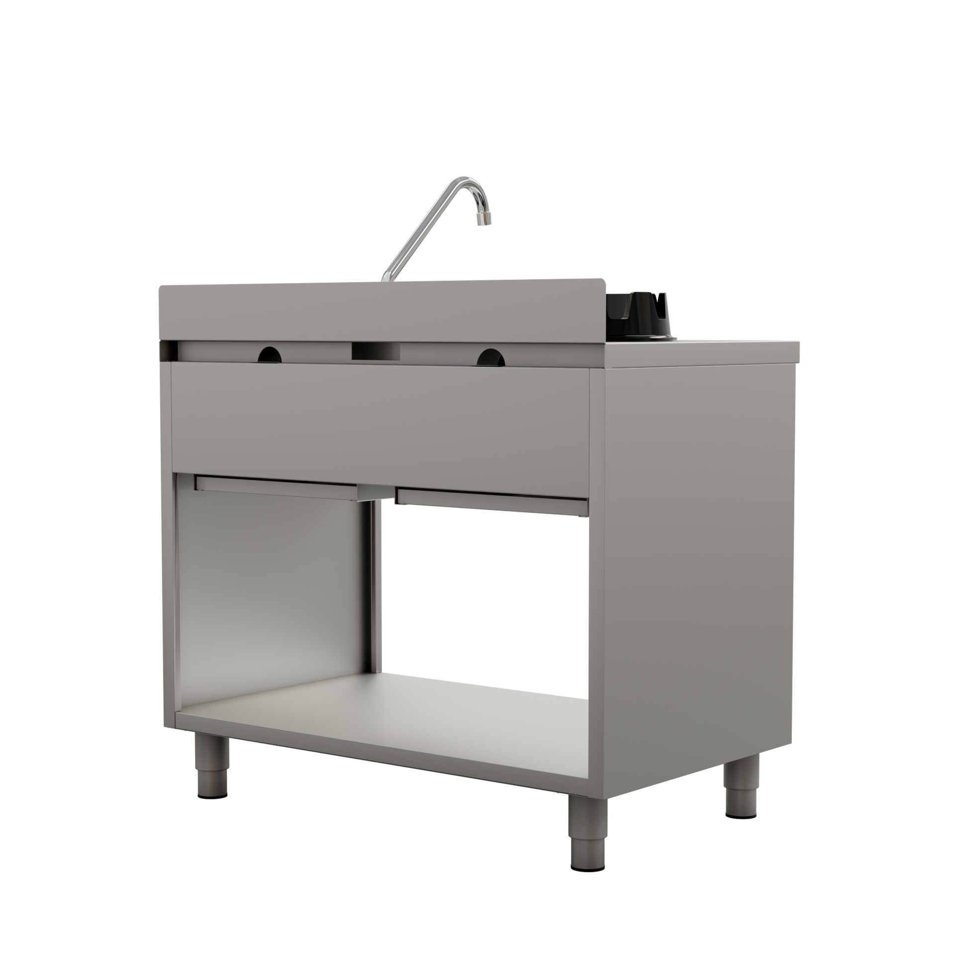 Wokstove | gaz wok stove - 2x15 kW - 2 cooking zone - Unninox - image 5