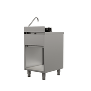 Wokstove | gaz wok stove - 15 kW - 1 cooking zone - Unninox - image 4