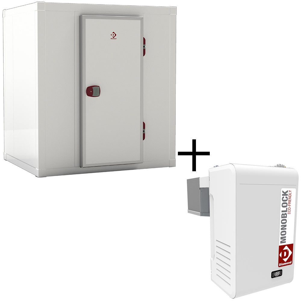 Ensemble chambre froide T° -5° +15° composé de :