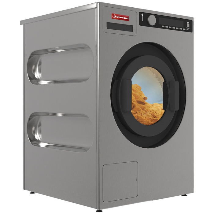 Lave-essoreuse "Inox-Titanium", avec pompe de décharge 8 Kg