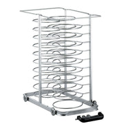 Chargeur amovible sur roulettes, pour 30 assiettes (ø 300 mm), four 10x GN 1/1 (espace 65 mm)