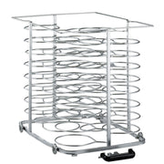 Chargeur amovible sur roulettes, pour 51 assiettes (ø 300 mm), four 10x GN 2/1 (espace 75 mm)