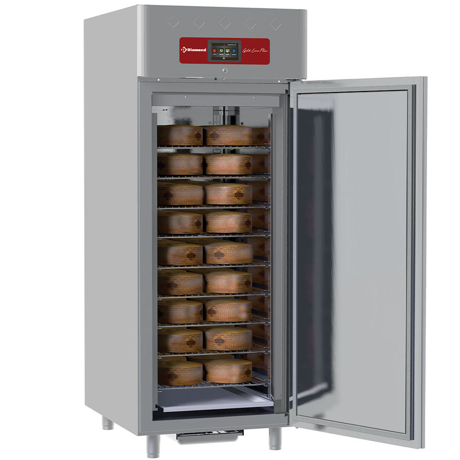 Armoire de fermentation Diamond pour fromages, 850L, ventilée, 1 porte, 20x GN 2/1, pour maturation et vieillissement.