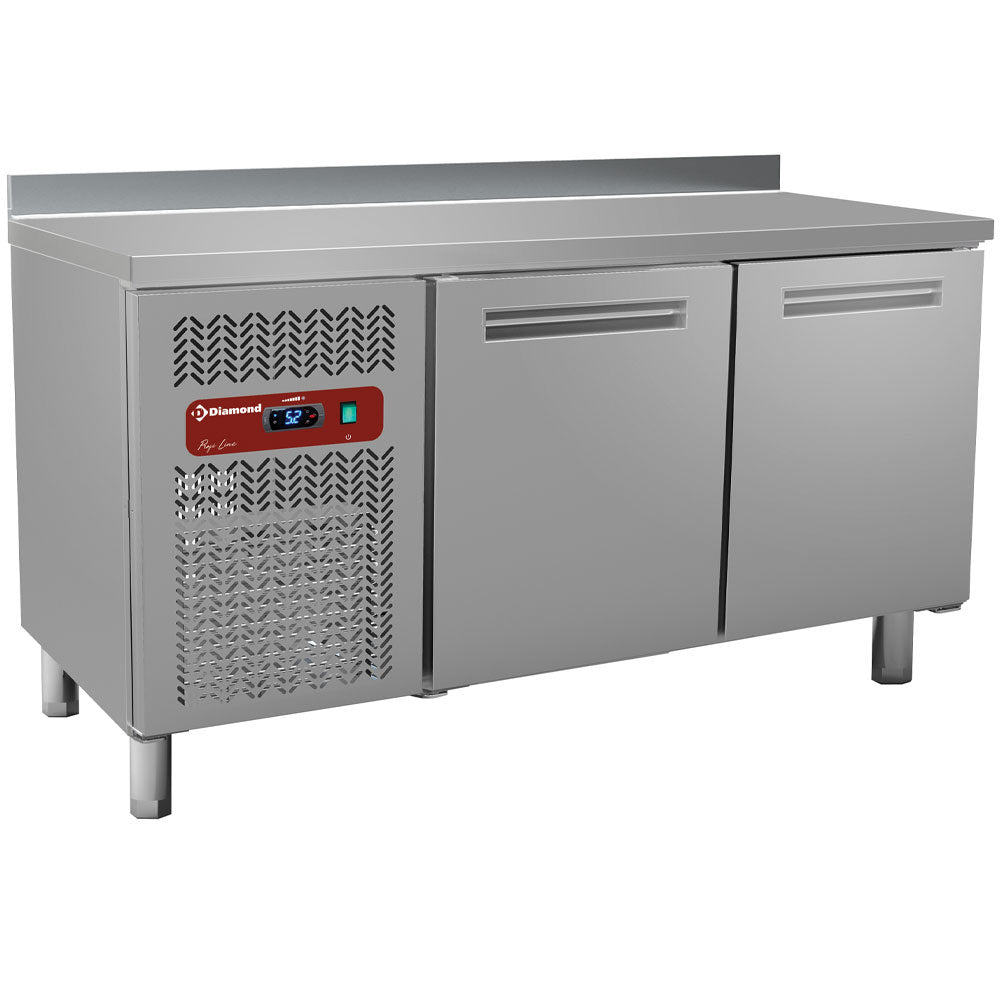 Table frigorifique, ventilé, 2 portes (245 Lit.)