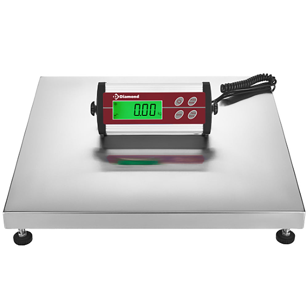 Bascule électronique inox, 75Kg x 20g