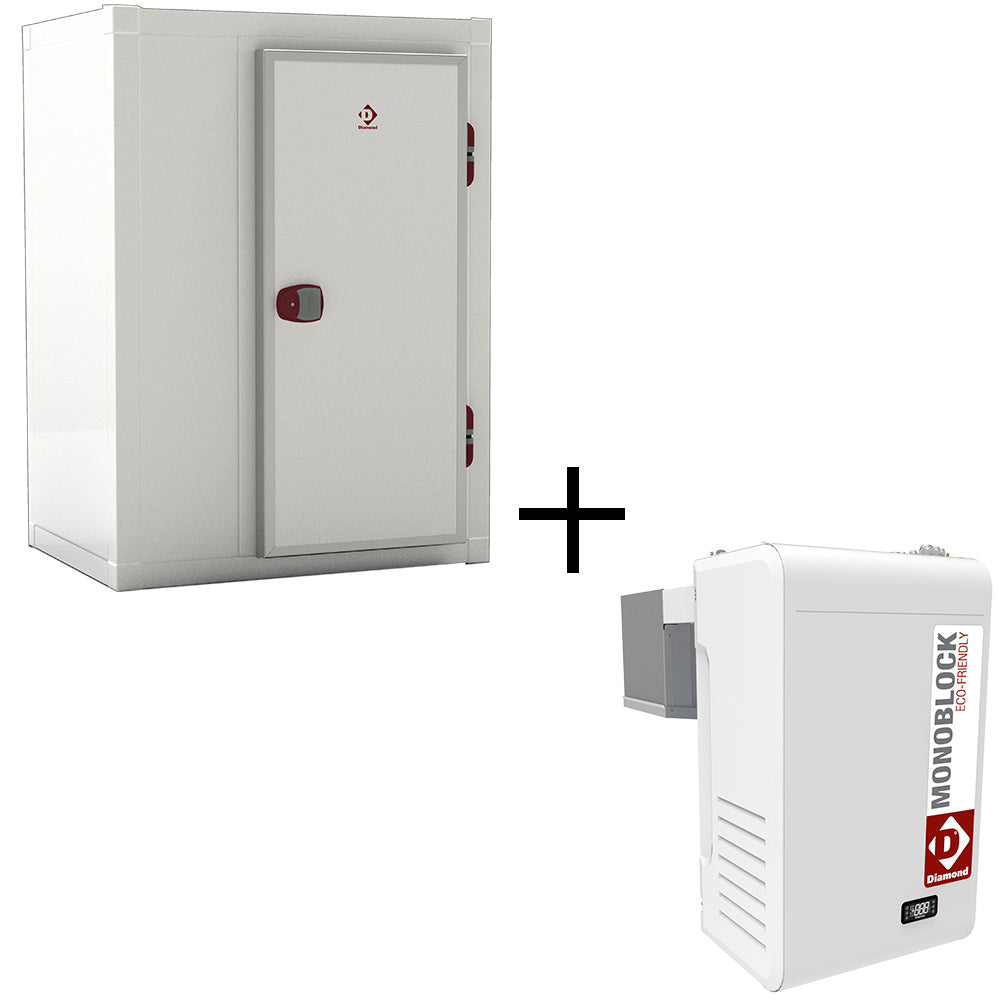 Ensemble chambre froide T° -5° +15° composé de :