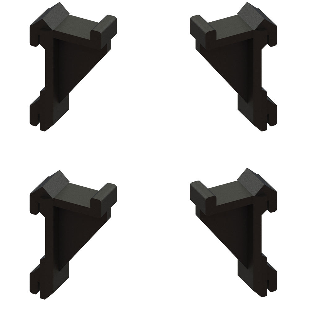 Clips (Kit 4 pièces) support grilles