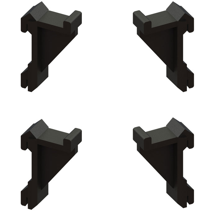 Clips (Kit 4 pièces) support grilles