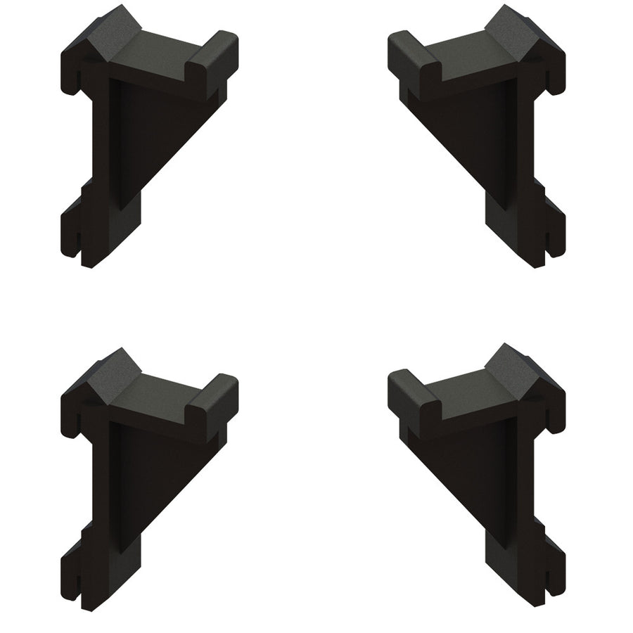 Clips (Kit 4 pièces) support grilles