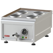 Cuiseur vapeur électrique DIM SUM, 380x600 mm