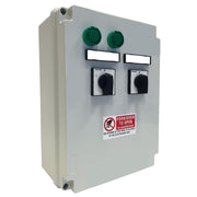 Coffret électrique 2 vitesses + interrupteur LED