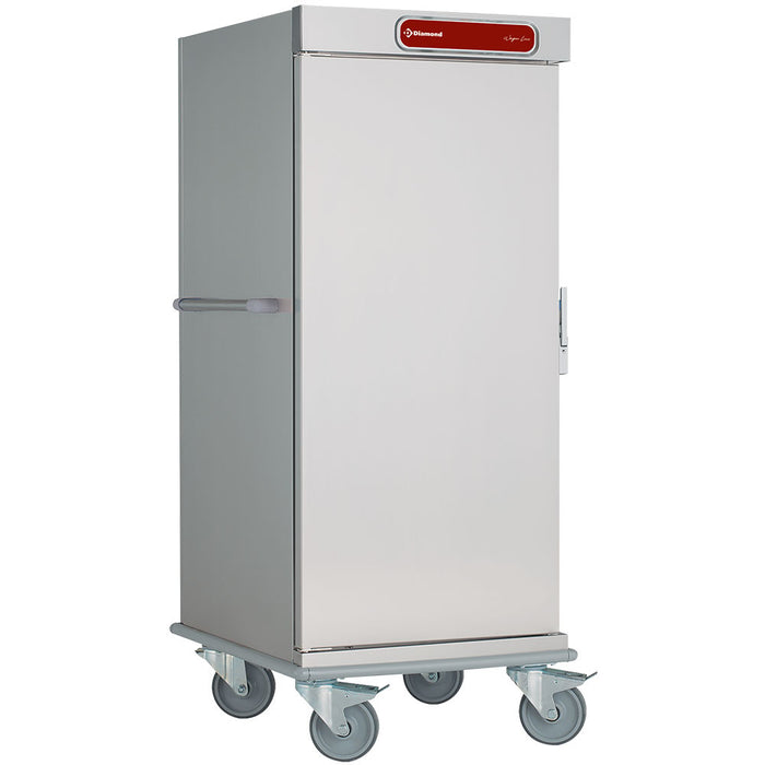 Chariot neutre isolé pour repas, 20 GN 2/1