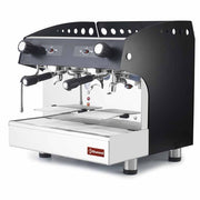 2-group espresso machine, semi-automatic - BLACK