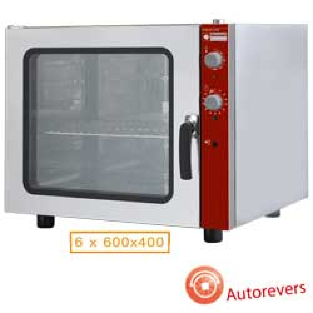 Four électrique à convection , 6x 600x400 mm + humidificateur manuel