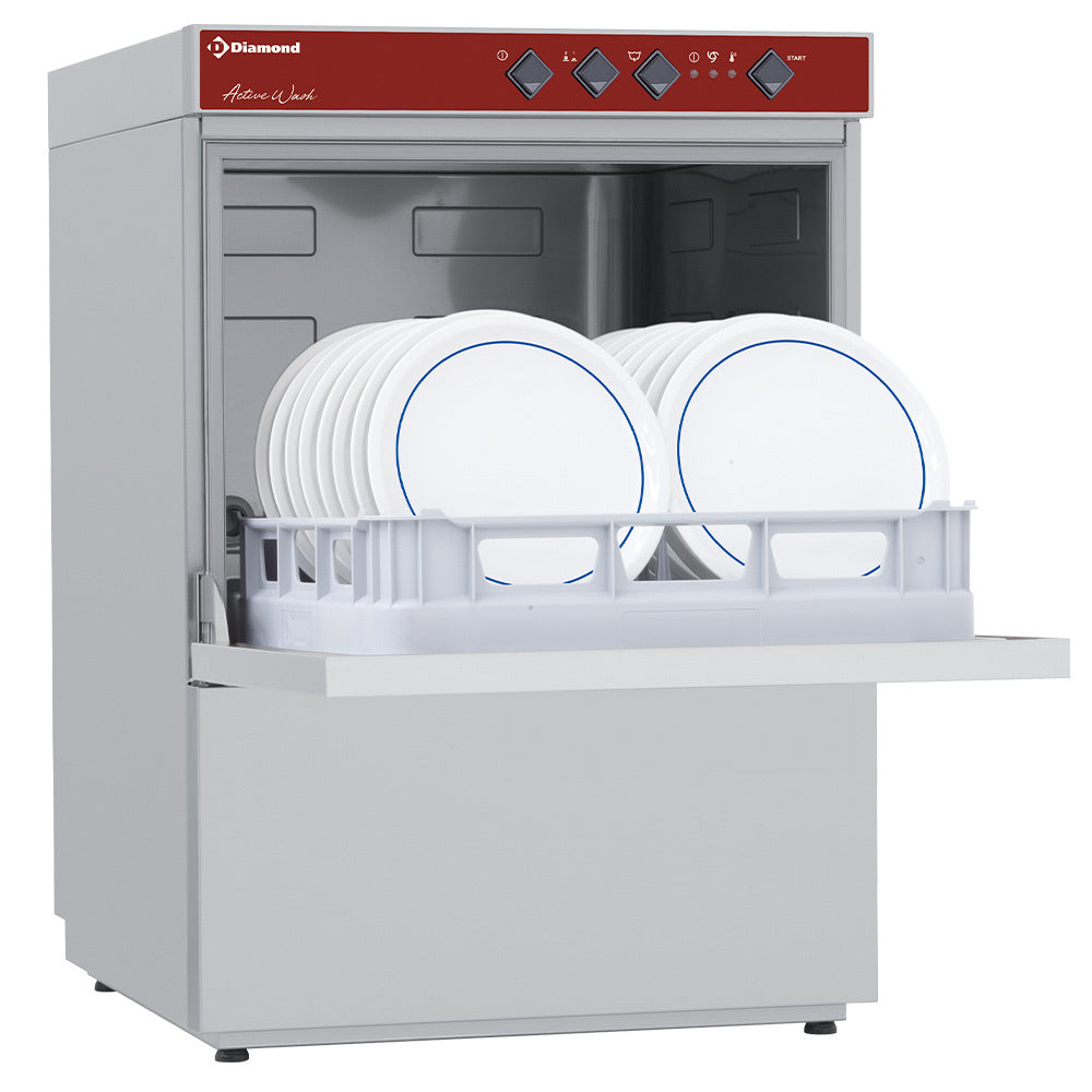 Lave-vaisselle panier 500x500mm + adoucisseur