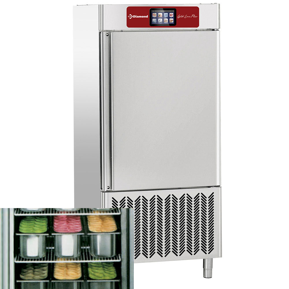 Ensemble de cellule de réfrigeration ou congélation rapide.