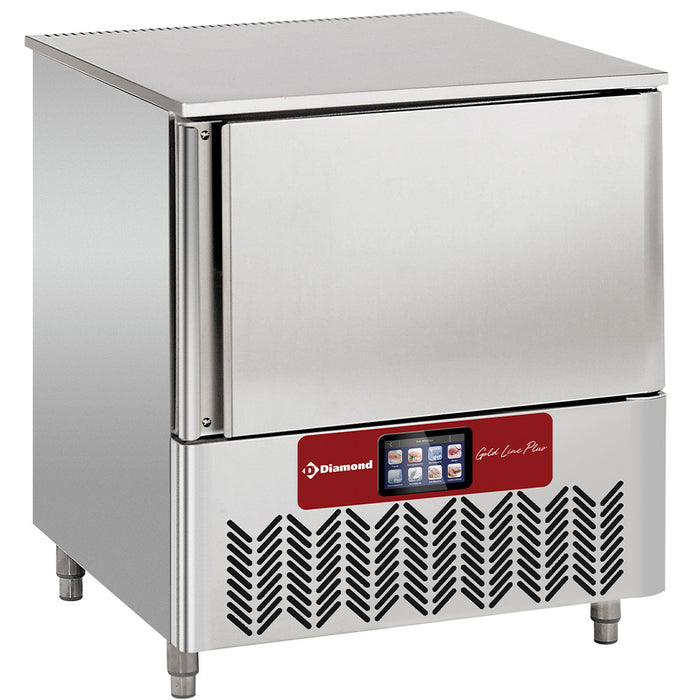 Cellule de congélation rapide Diamond avec écran tactile, capacité 20-12 kg, pour réfrigération et congélation 5x GN 1/1