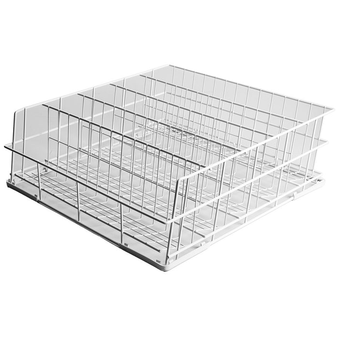 Panier verres Ø 80 mm, 500x500 mm Rilsan