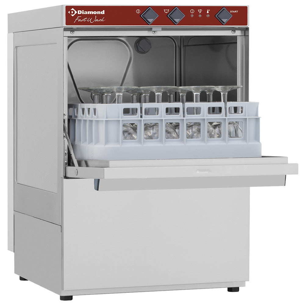 Lave-verres panier carré 350x350 mm