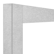 Déco vitrine 216 Lt. Acier satiné