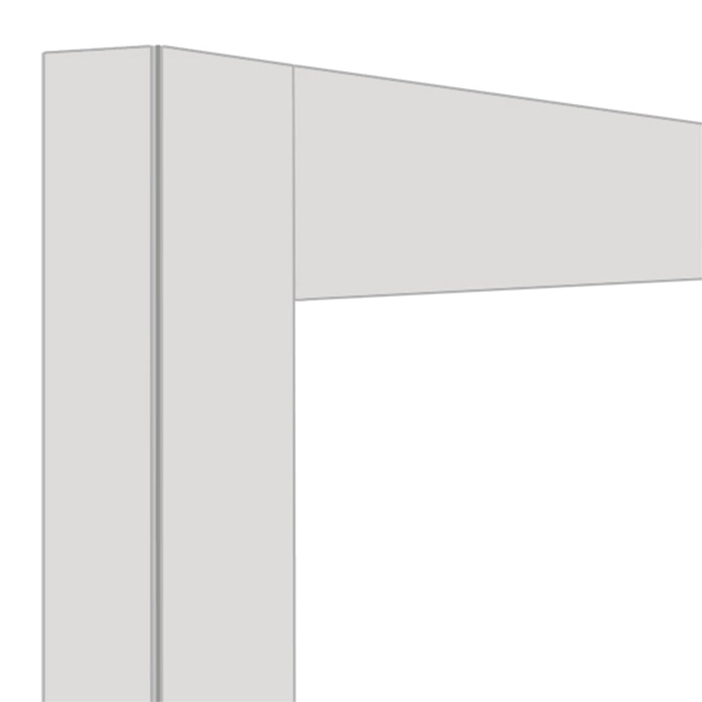 Déco vitrine 216 Lt. Blanc mat