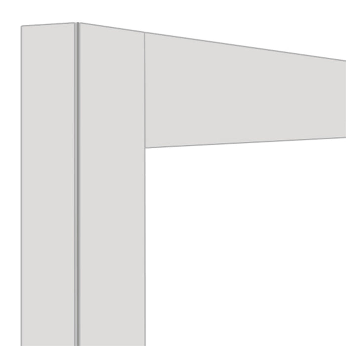 Déco jonction 2x 216 Lt. Blanc mat