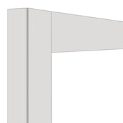 Déco vitrine 530 Lt. Blanc mat