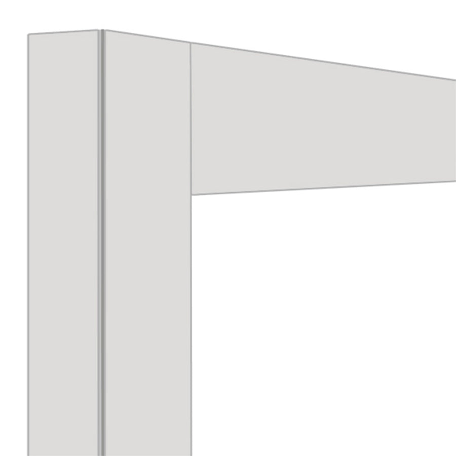 Déco vitrine 530 Lt. Blanc mat