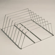 Support inox pour 8 plats gastro, h60 mm