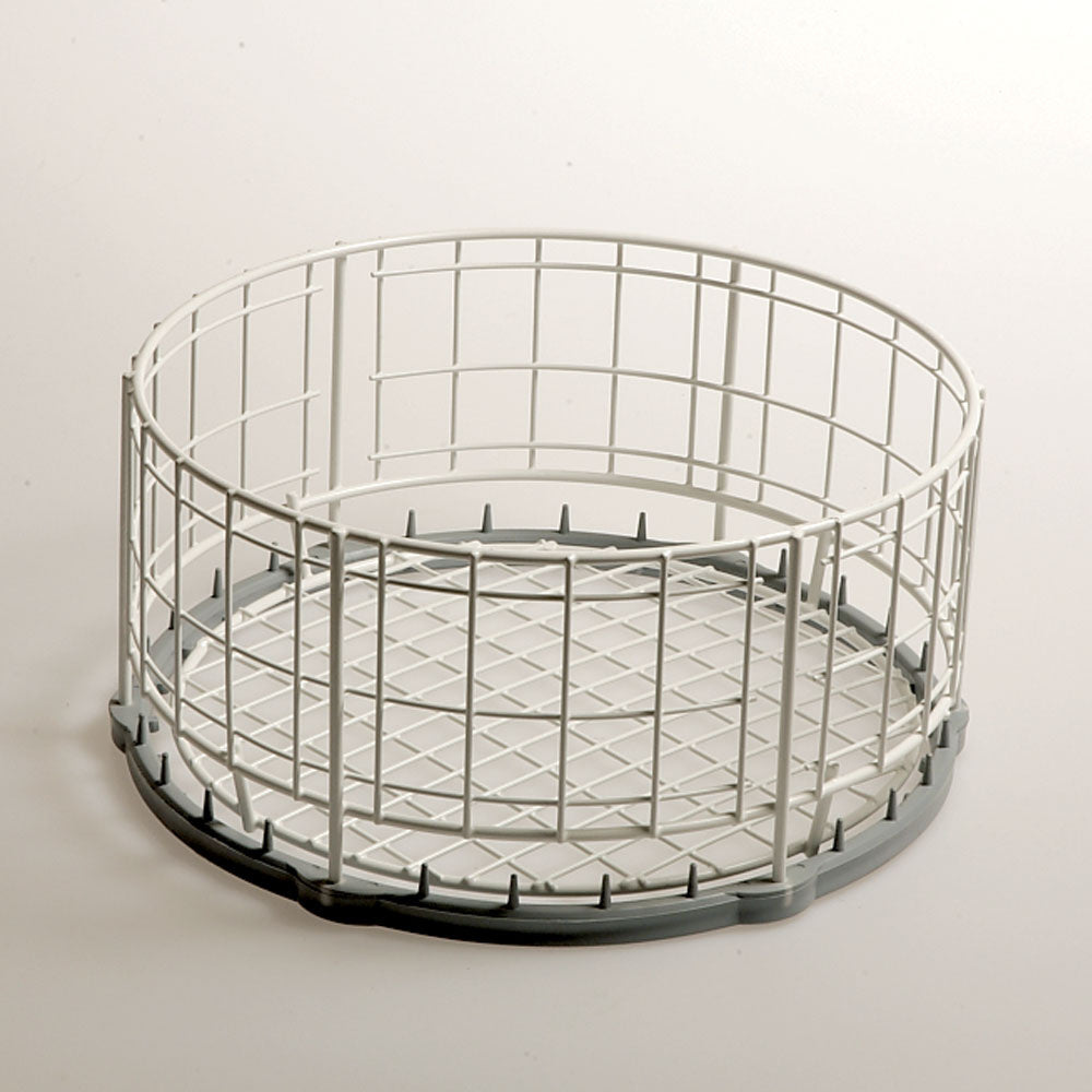 Panier rond pour verres Ø400 mm - Rilsan