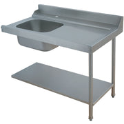 Table de prélavage "droite" (tous modèles)