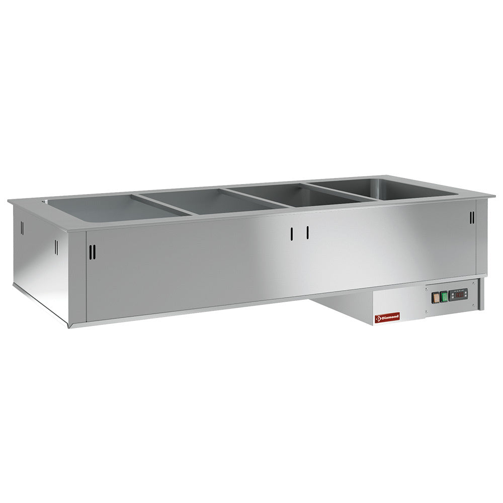 Élément cuve bain-marie 4x GN 1/1