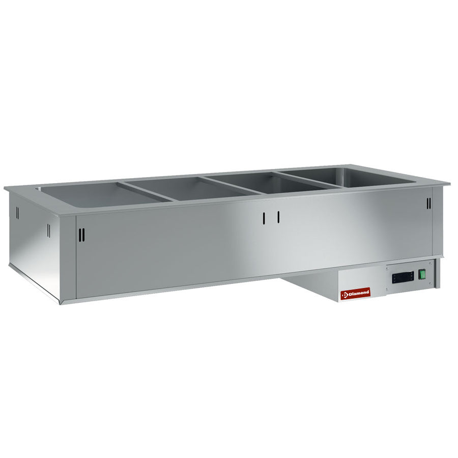 Élément cuve bain-marie "à sec" 3x GN 1/1