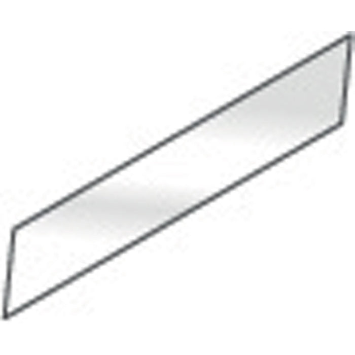 Vitre frontale pour superstructure