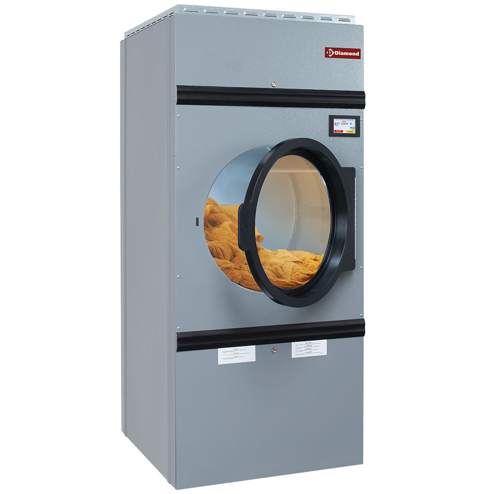 Séchoir rotatif électrique, capacité 34 kg, avec rotation alternée TOUCH SCREEN