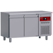 Table frigorifique ventilée, 2 portes GN 1/1, 260 Lit.