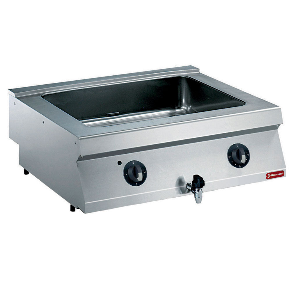 Bain-marie électrique GN 2/1 profondeur 150 mm -TOP-