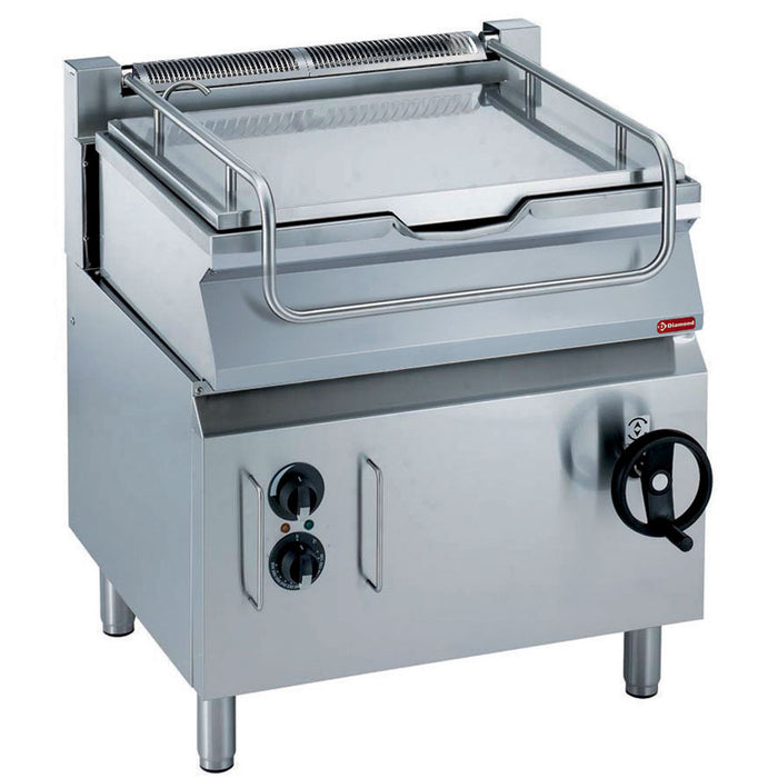 Sauteuse électrique basculante, cuve ‘’Duomat’’ 60 litres, sur meuble