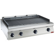Grille électrique Diamond HP 1200mm, grill vapeur avec surface en acier inoxydable, contrôles modernes et design professionnel.