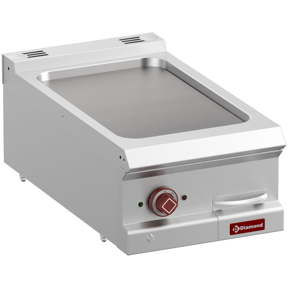 Plaque de cuisson électrique avec plaque lisse, module 1/2  -Top-