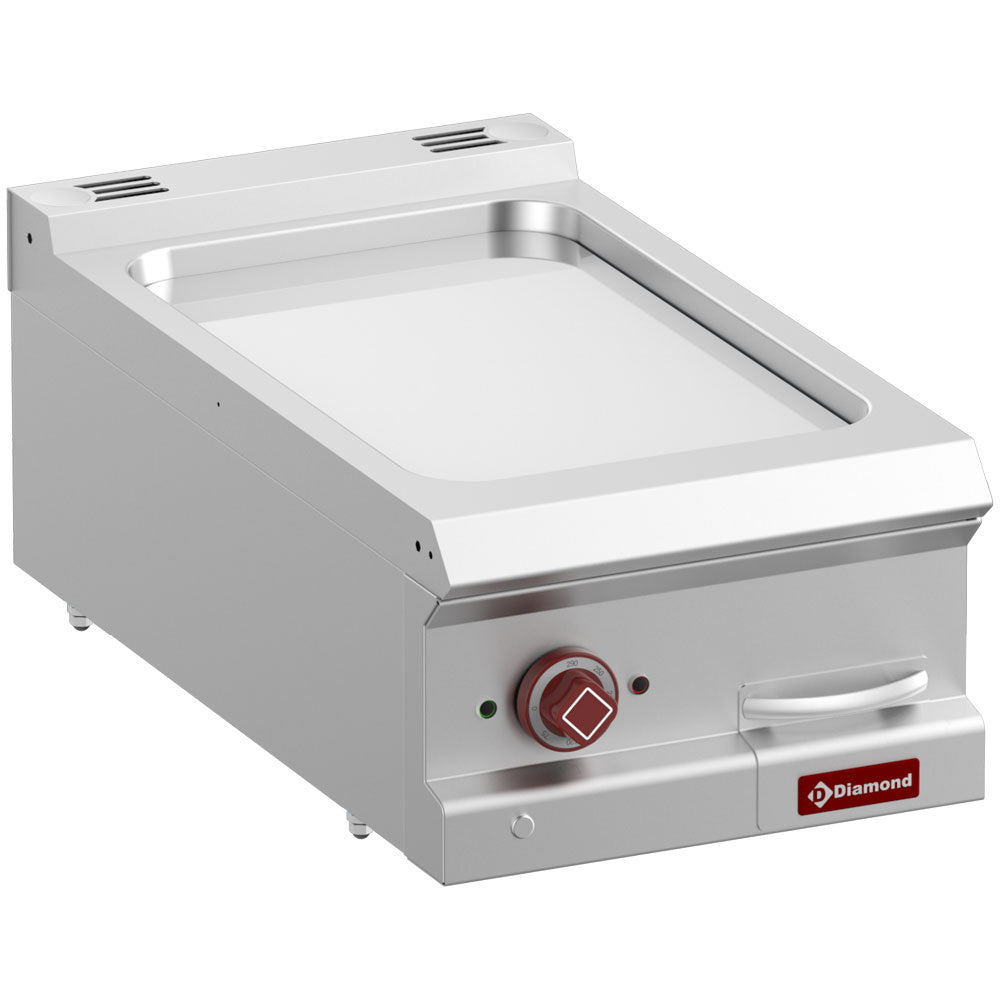 Plaque de cuisson électrique, lisse au chrome dur, module 1/2  -Top-
