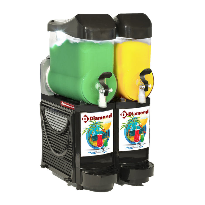 Machine-distributeur granita & sorbet, 2x 10 Lt.