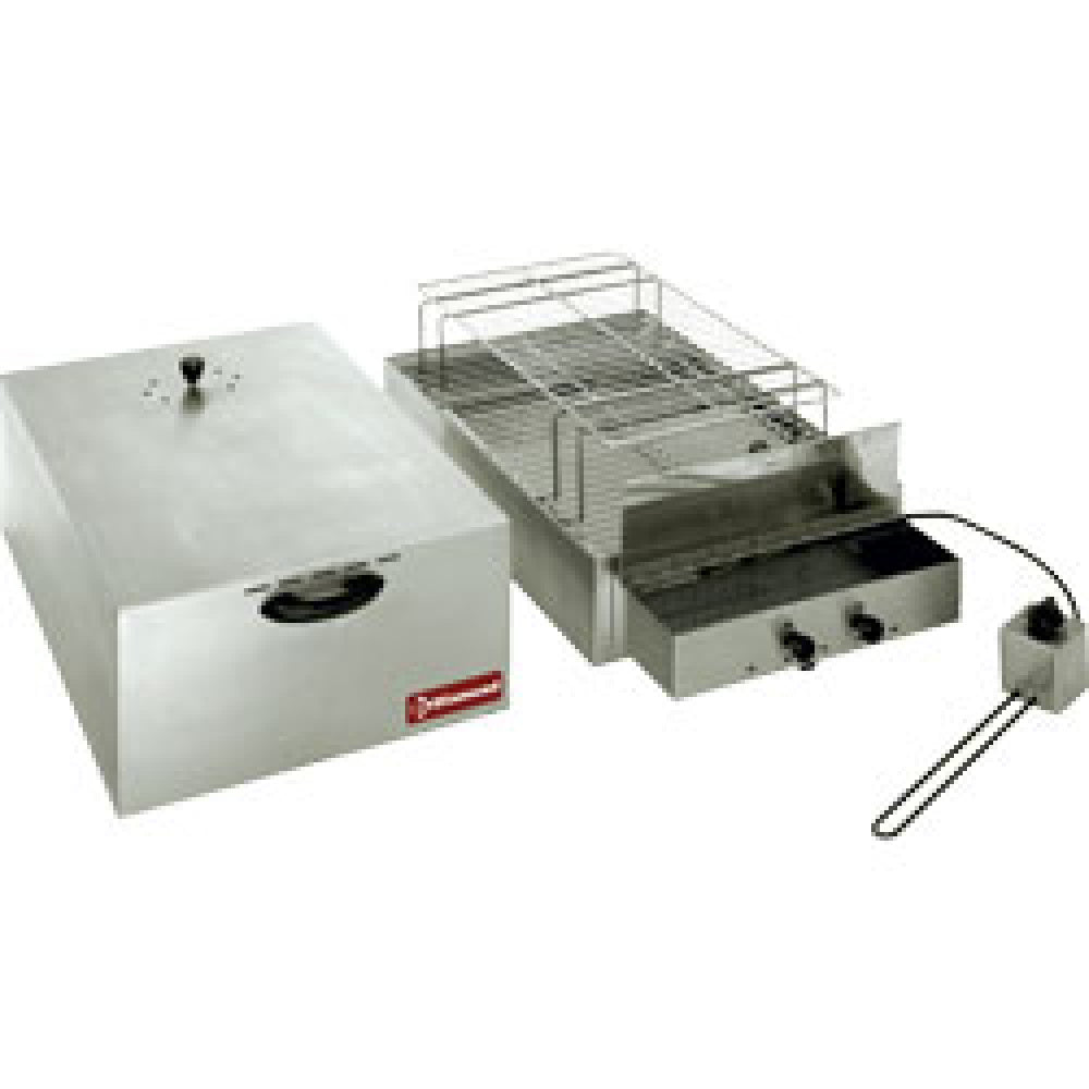 Fumoir électrique pour aliments, 2 étages (400x600 mm + 340x545mm)