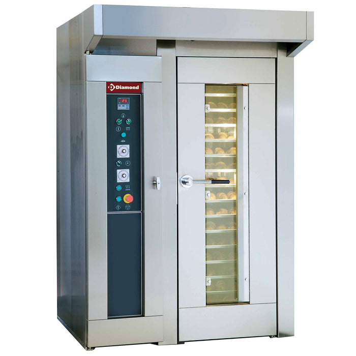 Four pour boulangerie et pâtisserie, rotatif, 15 ou 18 Niv.(450x650 mm ou 500x700 mm)