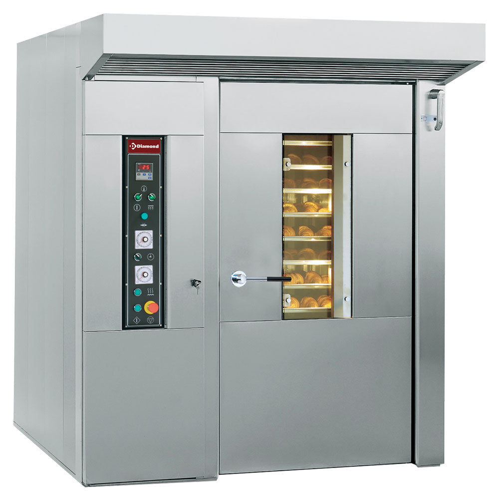 Table de four pour boulangerie et pâtisserie Diamond, rotative, 15 ou 18 niveaux, dimensions 600x800 mm.